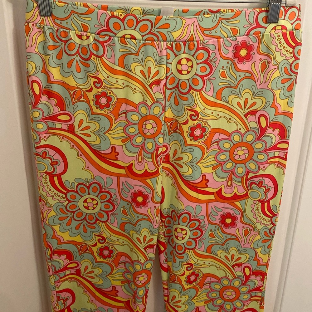 Colorful bell bottoms, never worn. Size XL, hippie vibes